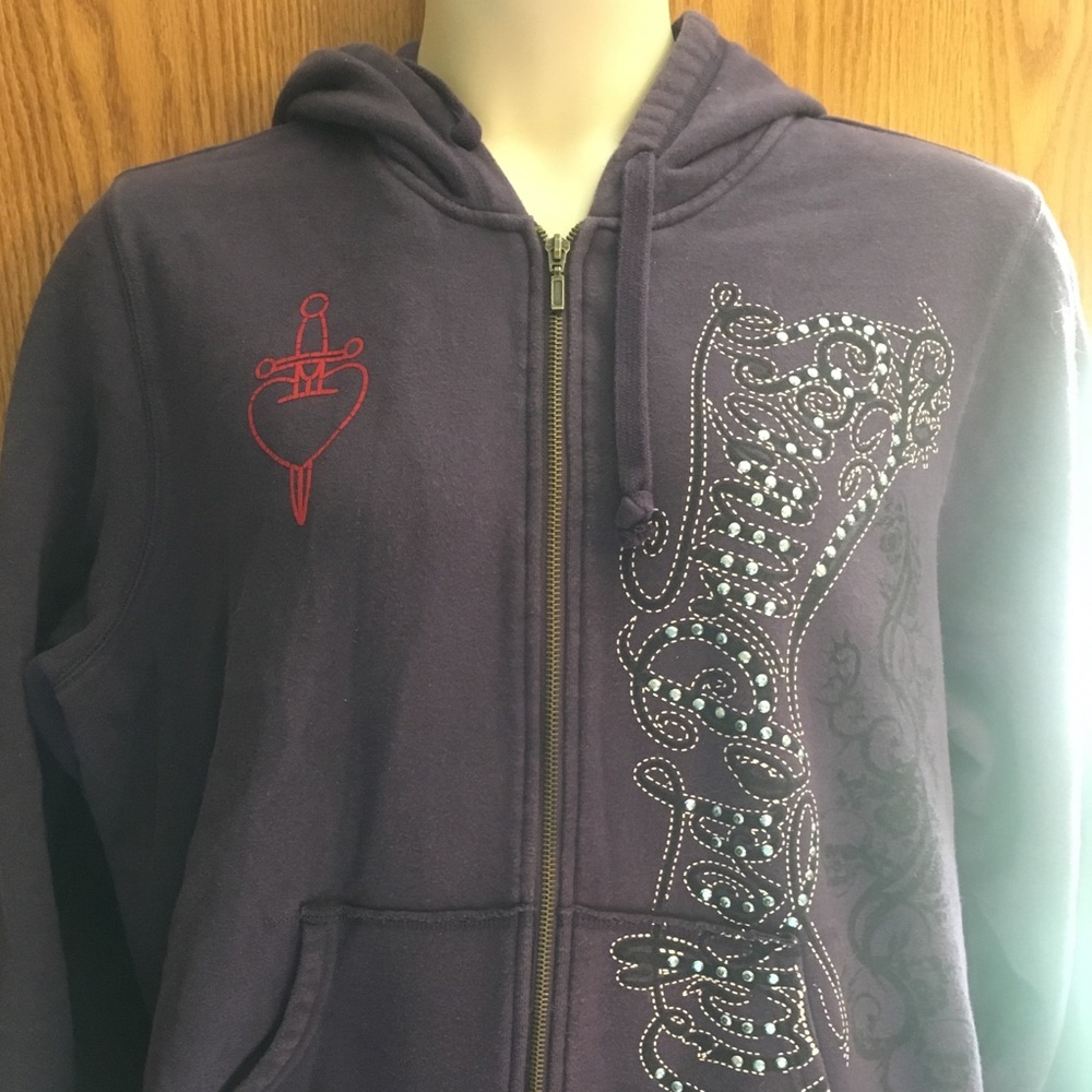 Disney Parks Evil Queen ZIP Up Hoodie 2X